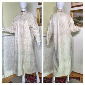 Vintage?Linda Lundstrom 1980’s Snakeskin Maxi Trench Coat